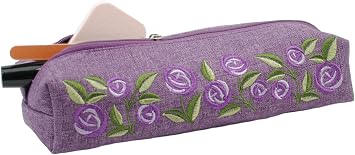 Cosmetic Travel Case in a Rennie Purple Design.