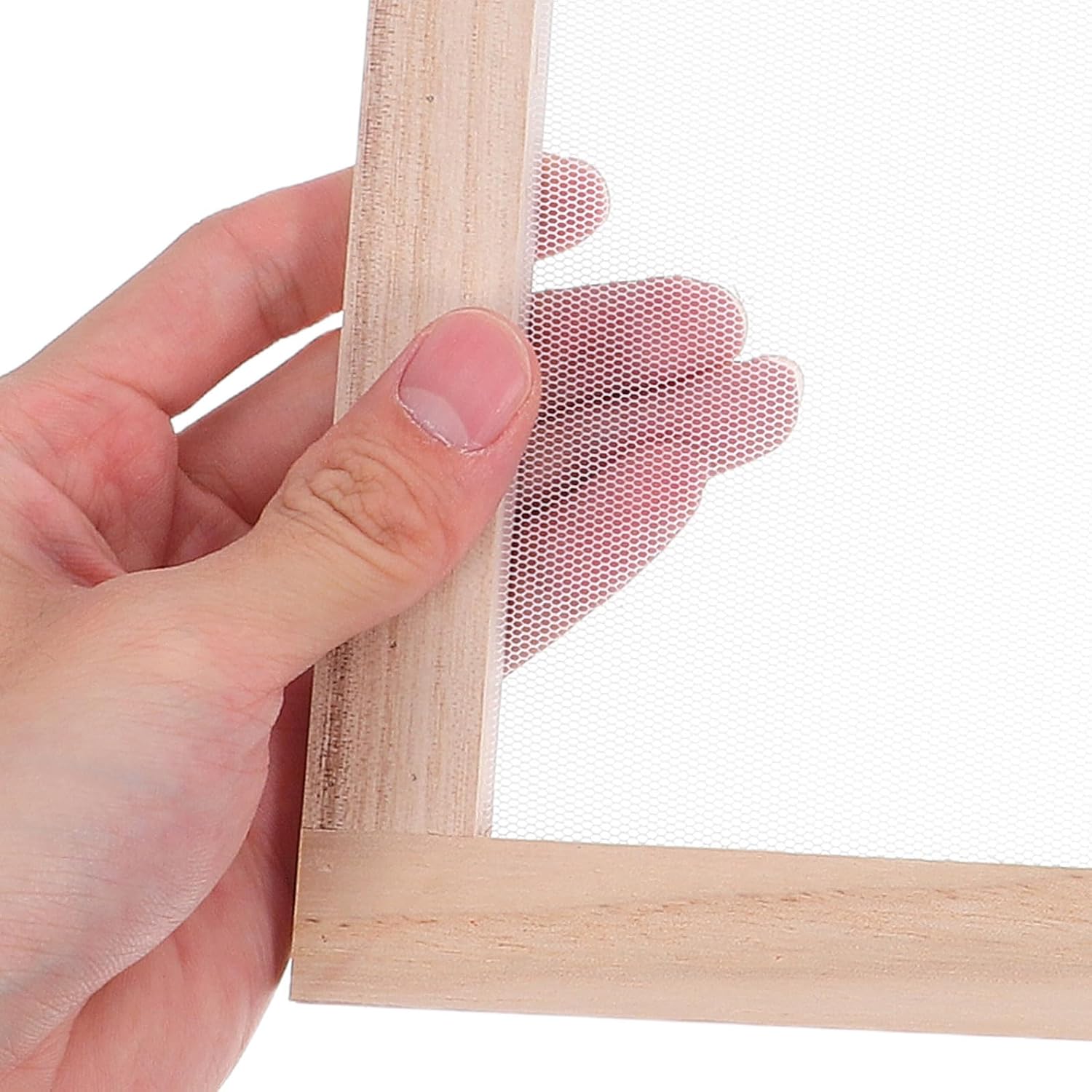 3pcs Wooden Paper Making Frame Set for DIY Papermaking Crafts