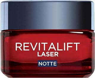 L'Oréal Paris Revitalift Laser Night Face Cream for All Skin Types | For all skin types, firmer and toned skin, with hyaluronic acid, vitamin C and Pro-Retinol