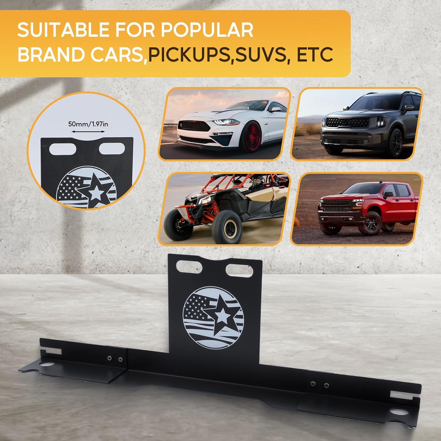 Upgraded Wheel Alignment Tool with 2 Imperial Tape Measure, 2 Heavy-Duty Toe Alignment Plates, No Caliper Removal Needed, Detachable Automotive Alignment Kit for Cars, Trucks, ATVs, Jeeps, and SUVs