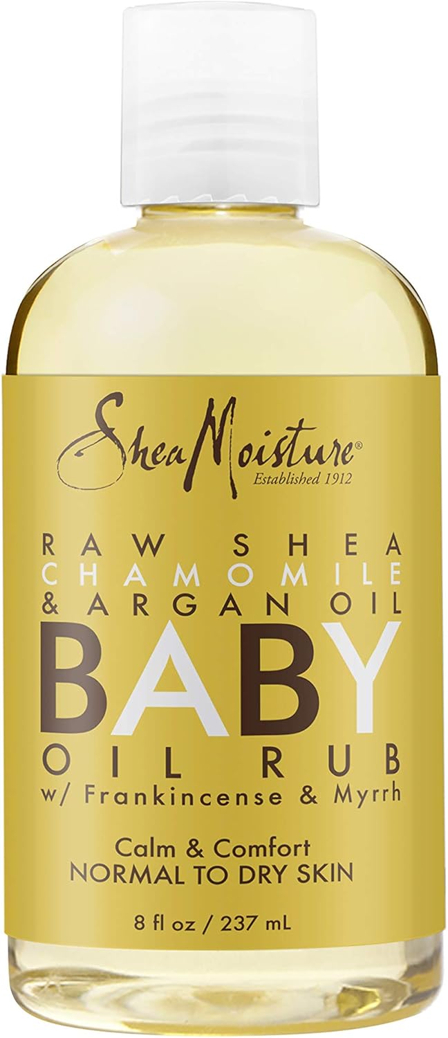 Shea Moisture Raw Shea Butter Baby Oil Rub 236ml Amazon.de Baby