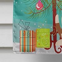 Vista 53 de Caroline's Treasures BB4243GF Bandera de jardín con texto en inglés «Merry Christmas» con texto en inglés «Merry Christmas», bandera decorativa