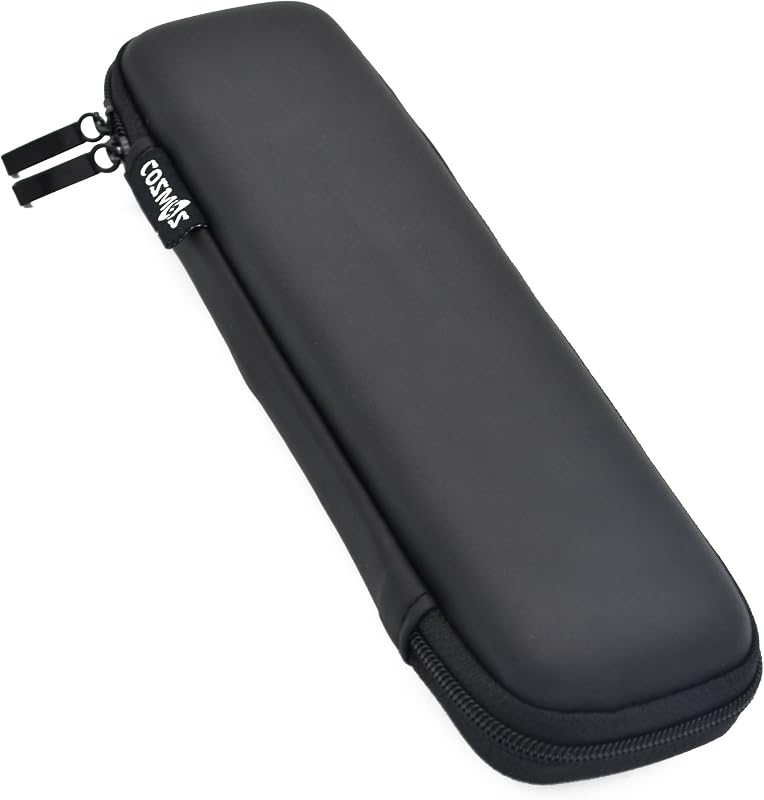 Black Color EVA Hard Shell Stylus Pen Pencil Case Holder Compatible with Apple Pencil, Wacom Stylus Executive Fountain Pen, Ballpoint Pen, Stylus Touch Pen