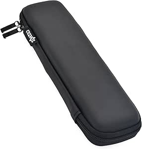 Cosmos Black Color EVA Hard Shell Stylus Pen Pencil Case Holder Compatible with Apple Pencil, Wacom Stylus Executive Fountain Pen, Ballpoint Pen, Stylus Touch Pen