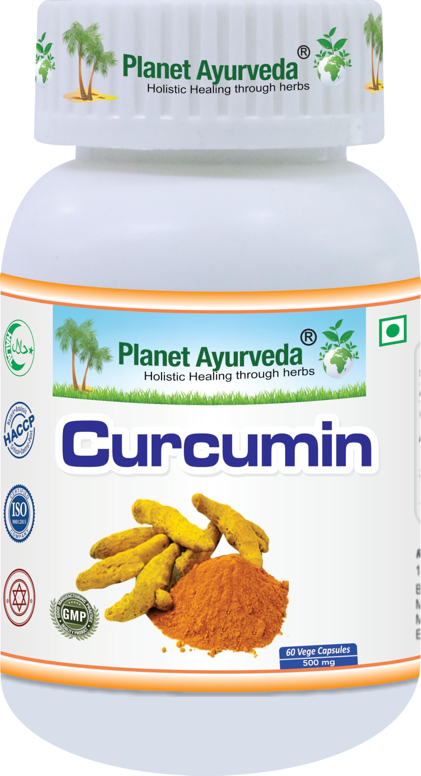 Curcumin Capsules, 60 Capsules, Pack of 1