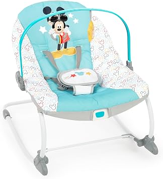 Bright Starts Disney Baby Mickey Mouse Titre imli ve  kart labilir Oyuncak Barl  Bebekten Y r meye Ba layan Sal ncakl  Oyuncak - Yeni Do an ve  zeri