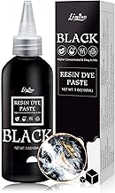 Black Pigment Paste for Epoxy Resin, UV Concentrated Dye for Resin Art, River Table, Jewelry, Coasters and Painting