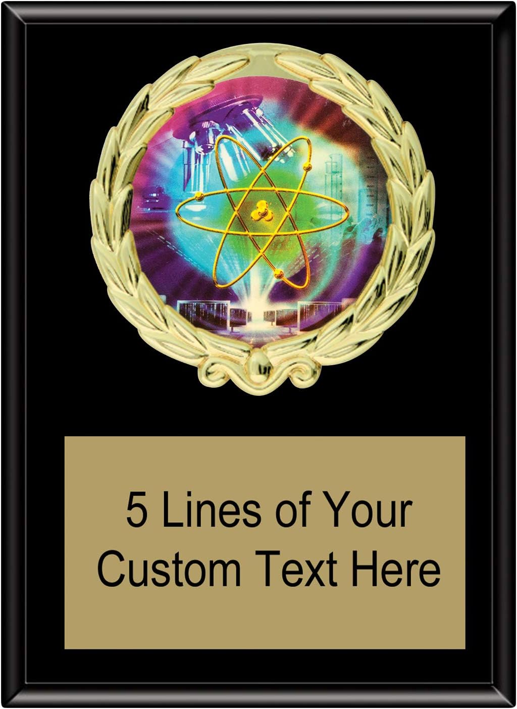 Express Medals Various Styles of Personalized Science Award Plaques Trophy Prize Gift