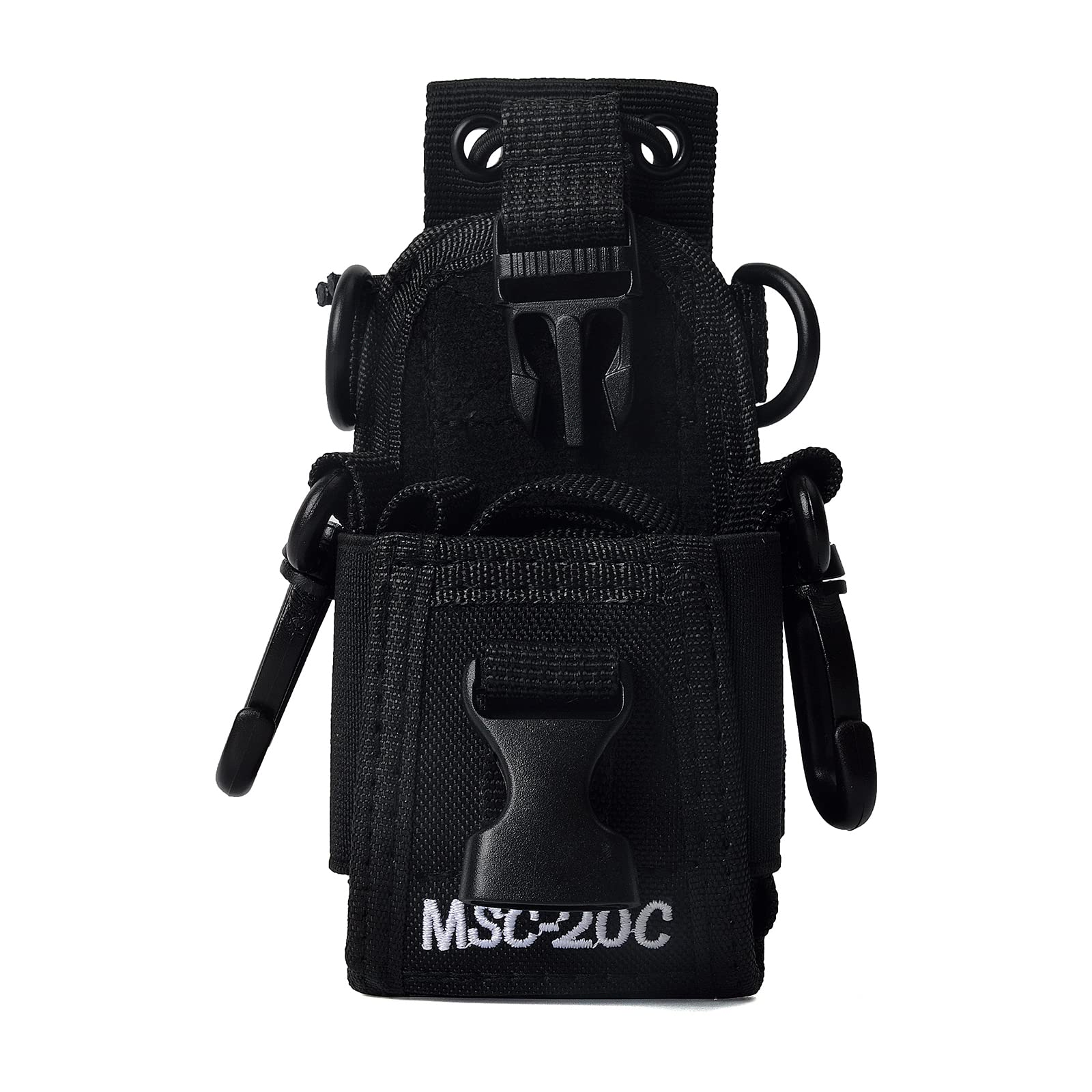 Custodia multifunzione per radio walkie-talkie polizia in nylon regolabile Motorola Kenwood Midland Baofeng