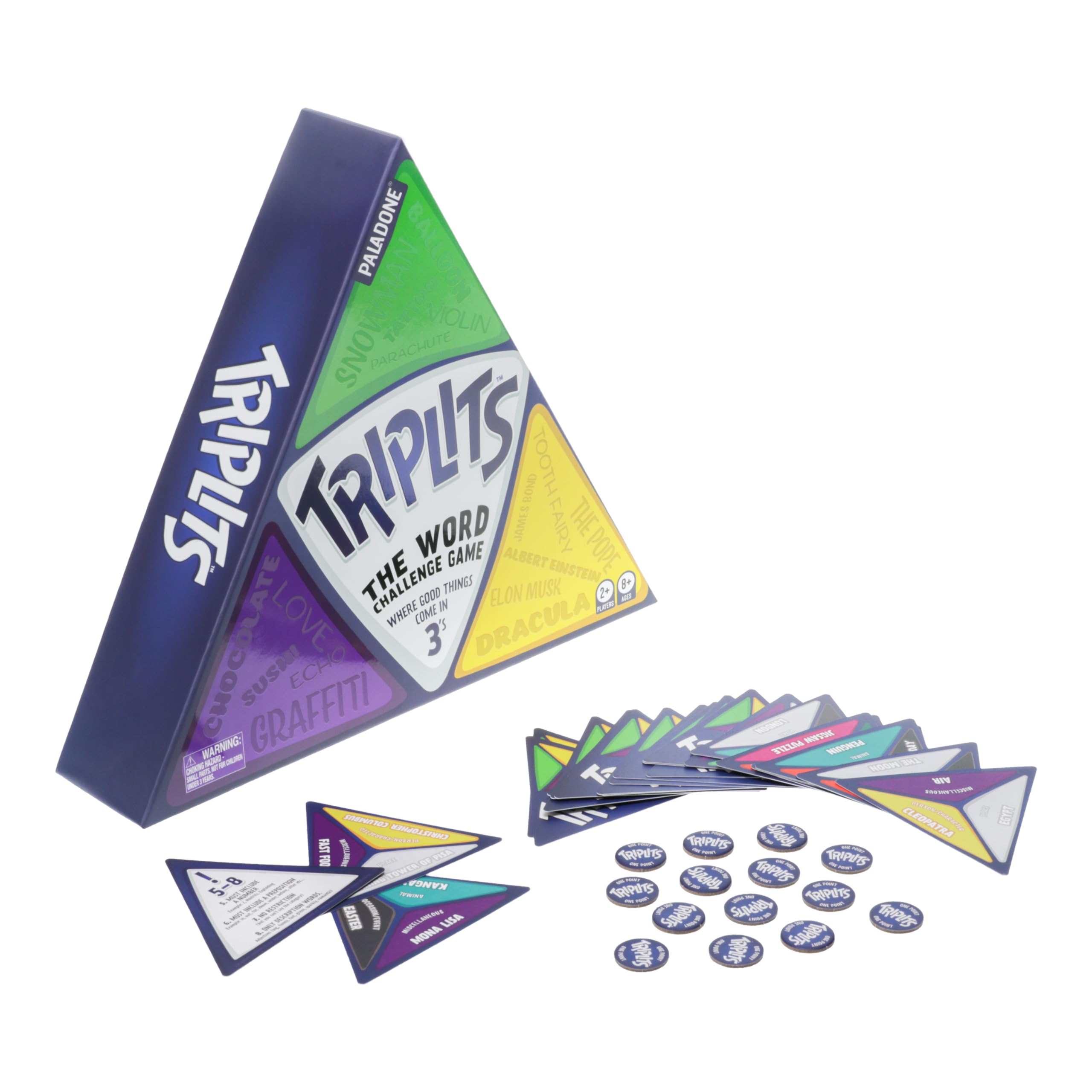 Amazon.com: Paladone Triplits The Word Challenge Family Board Game