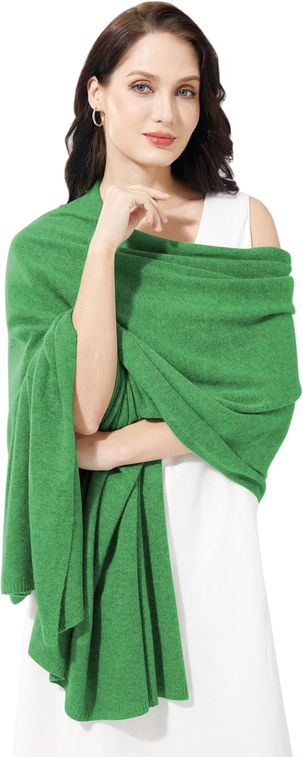 Soft Cashmere Blend Wrap Chic Scarf Stole for Women Wayfarer Travel Extra Large 87"x28"
