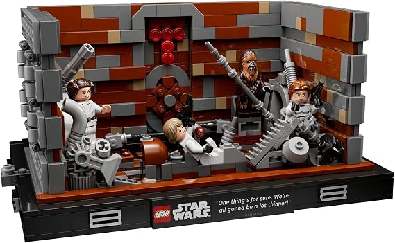 LEGO Star Wars Death Star Trash Compactor Diorama 75339 Building Kit (802 Pieces)