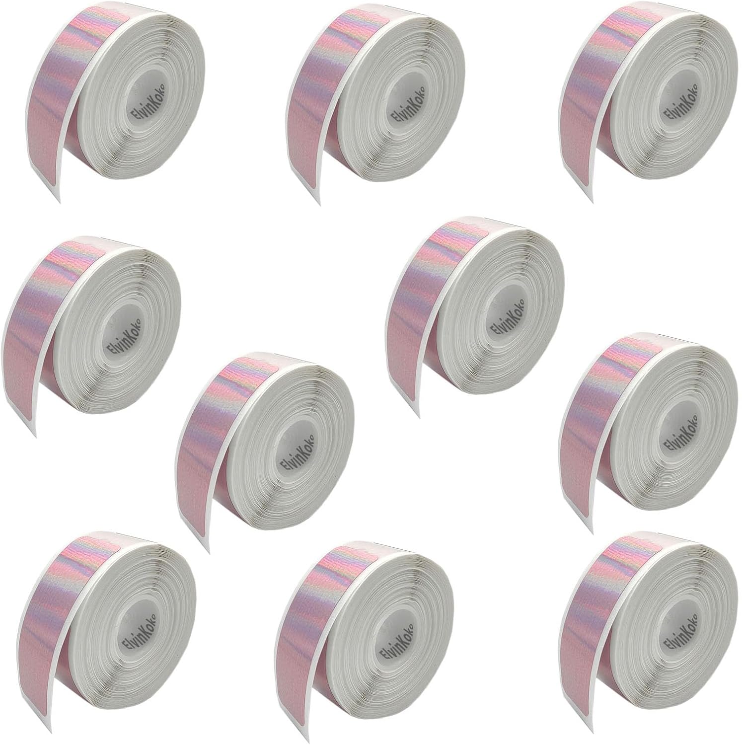 1600Pcs D30 Label Tape P11 Paper P15 Portable Label Stickers10rolls12x40mm set2