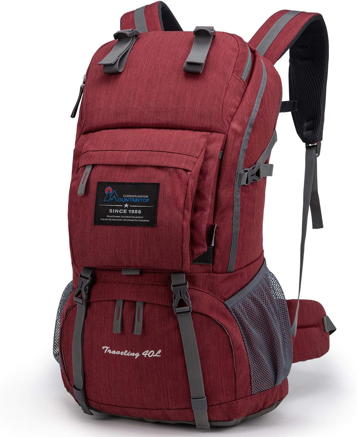 Mountaintop 40L Hiking Backpack for 
