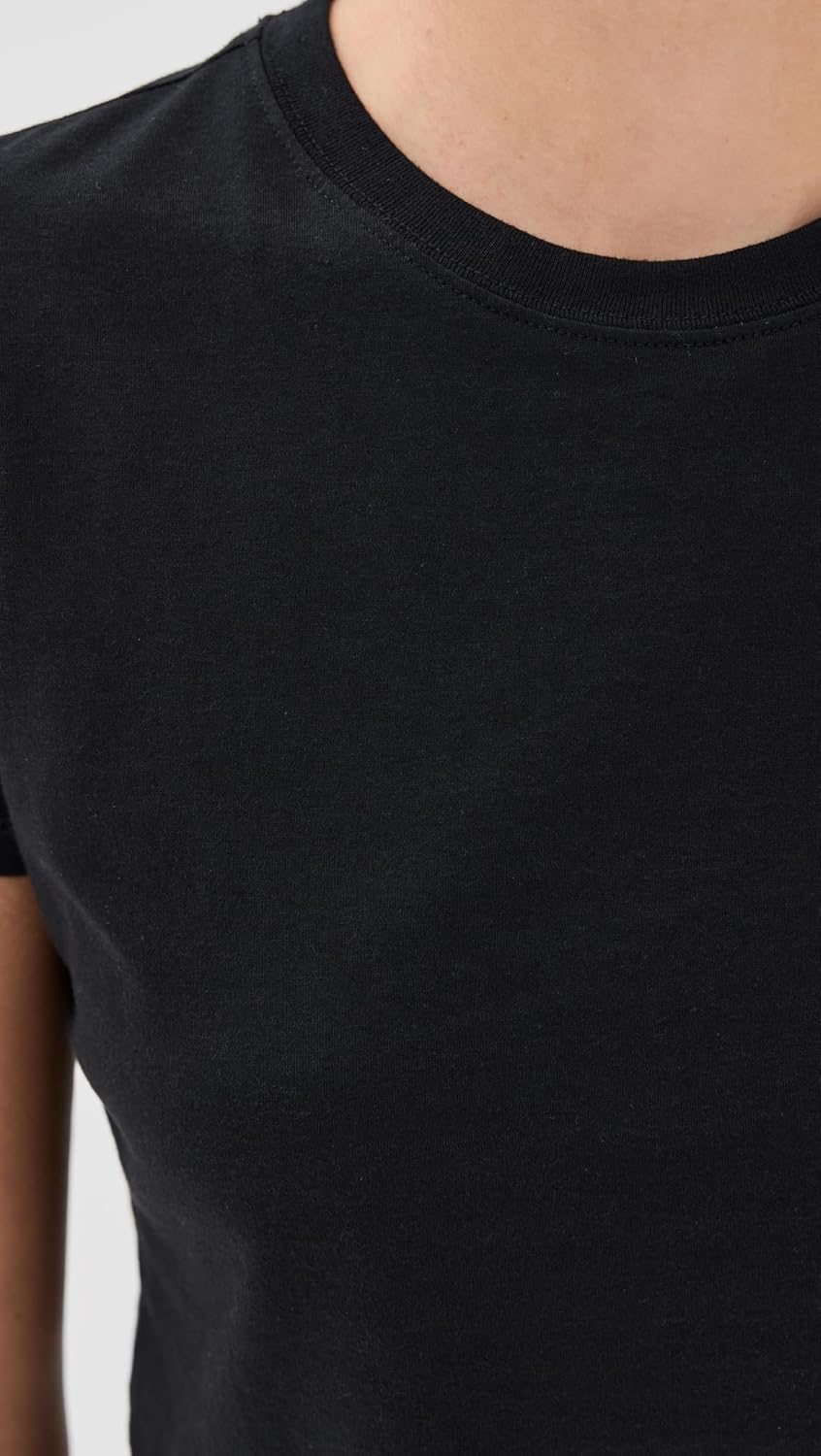 FRAME Women's The Baby Tee - Image 6