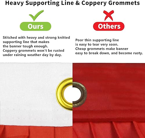 Miniatura 2 de Probsin 6 banderas plisadas de Halloween de 1.5 x 3 pies, decoración de Halloween, suministros de fiesta, decoración de pared, telón de fondo