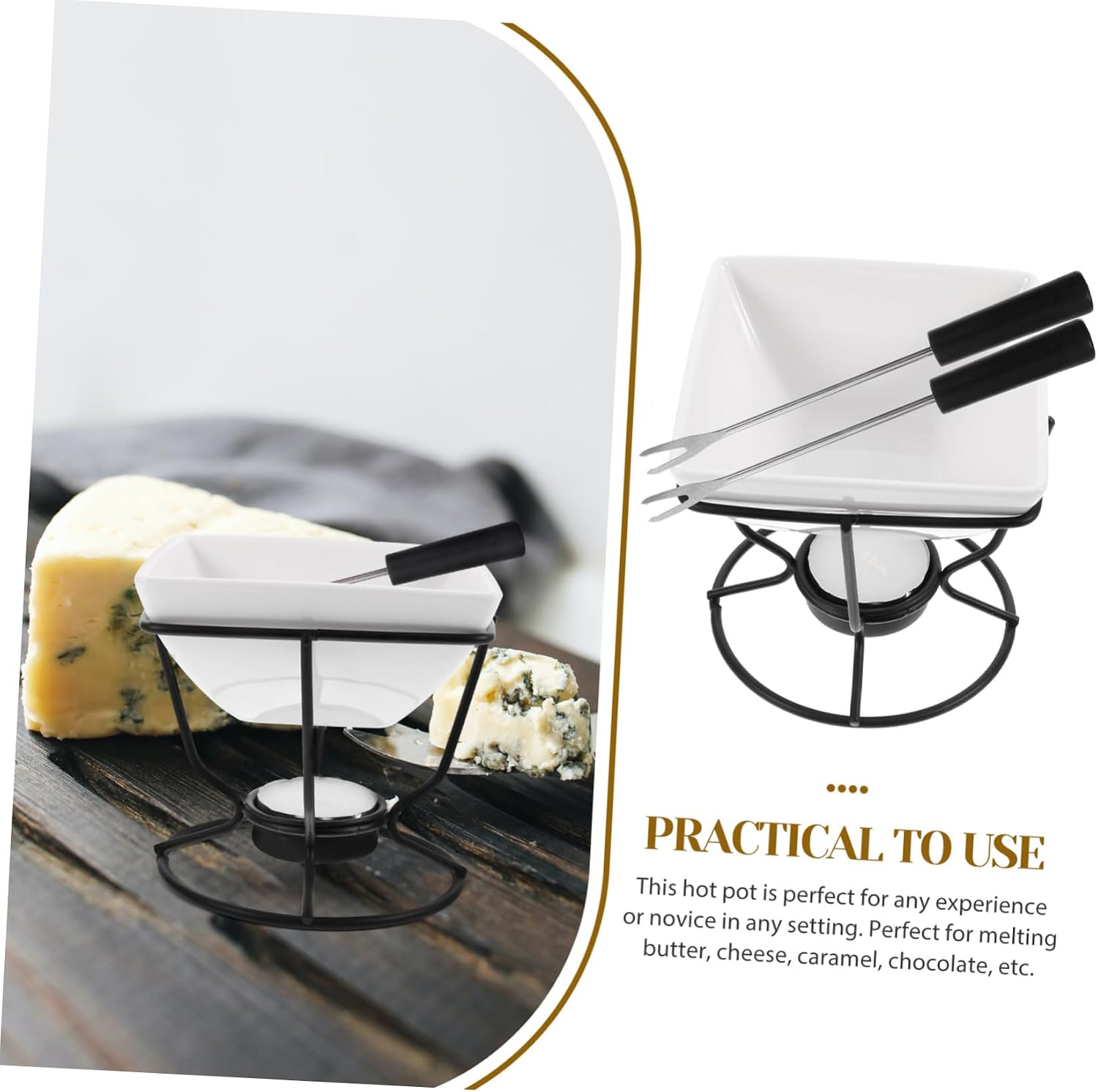 Chocolate Melting Pot Melt Furnace Butter Melt Pot Chess Cooking Diy Baking Tool for Chocolate Making Supplies