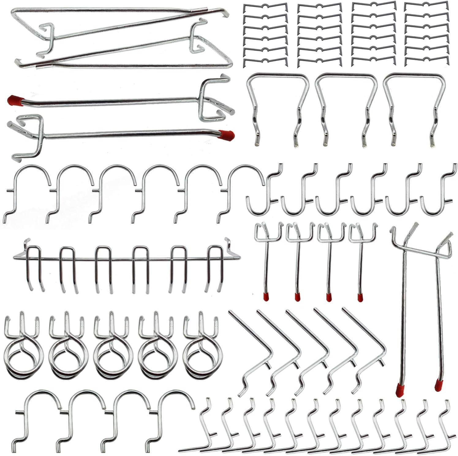 Best Cyber Monday 🔥 CA51723 51 Piece Peg Board Hook Kit with 25 Peg Locks Pegboard Hooks Assortment Peg Board Hook Set Pegboard Accessories (New Sets) Best Cyber Monday 🔥 CA51723 51 Piece Peg Board Hook Kit with 25 Peg Locks Pegboard Hooks Assortment Peg Board Hook Set Pegboard Accessories (New Sets)