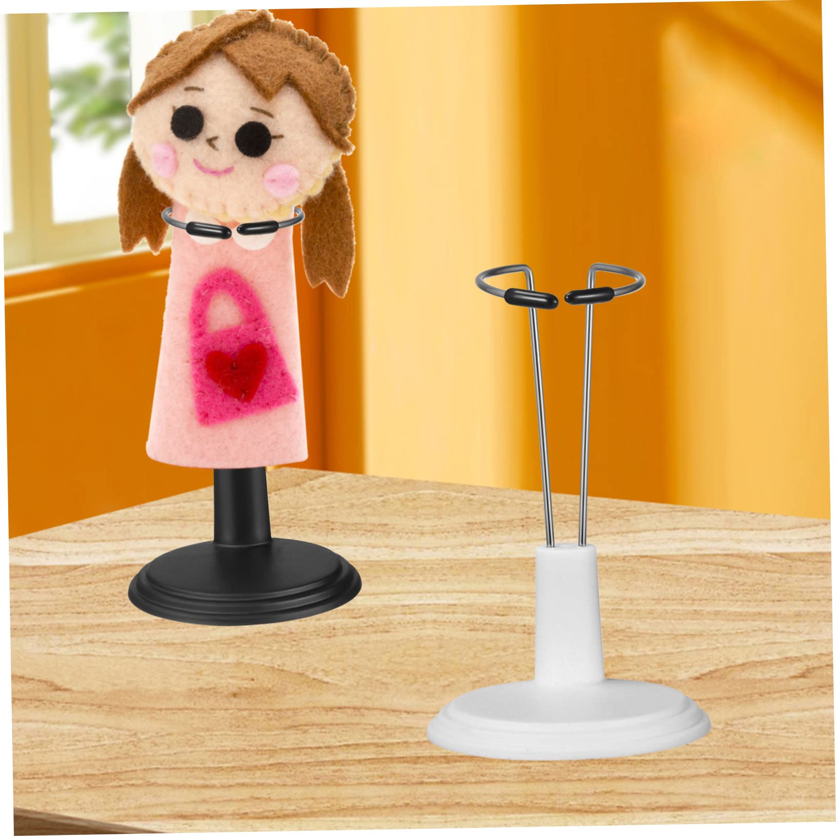 6 Supports De Poupée Portable 10.00Cm Présentoirs De Rangement pour Figurines Supports De Stockage Pratiques pour Atelier Maison Bureau