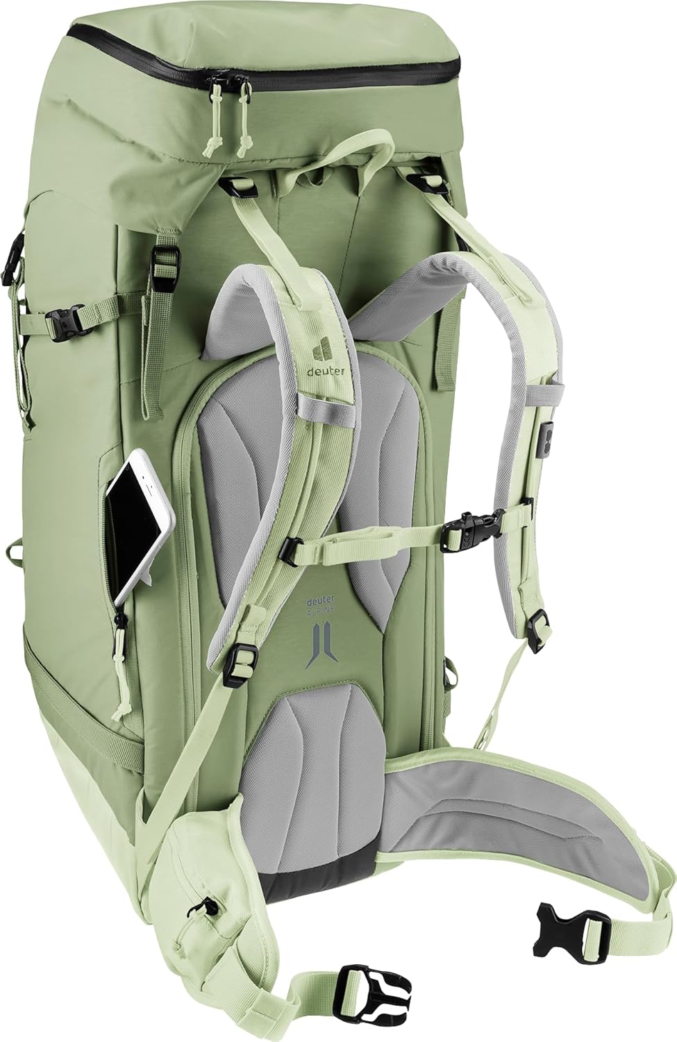 Deuter Women's Freescape Pro 38+ SL Ski Tour Backpack - Grove-Mineral