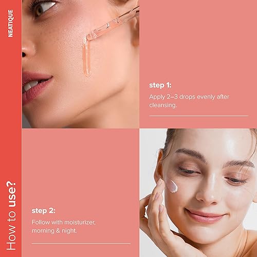 Miniatura 6 de Suero facial Neatique NT16+ 11% de niacinamida + ácido tranexámico al 5%, para manchas oscuras, tono desigual y piel de aspecto suave, 1 onza líquida