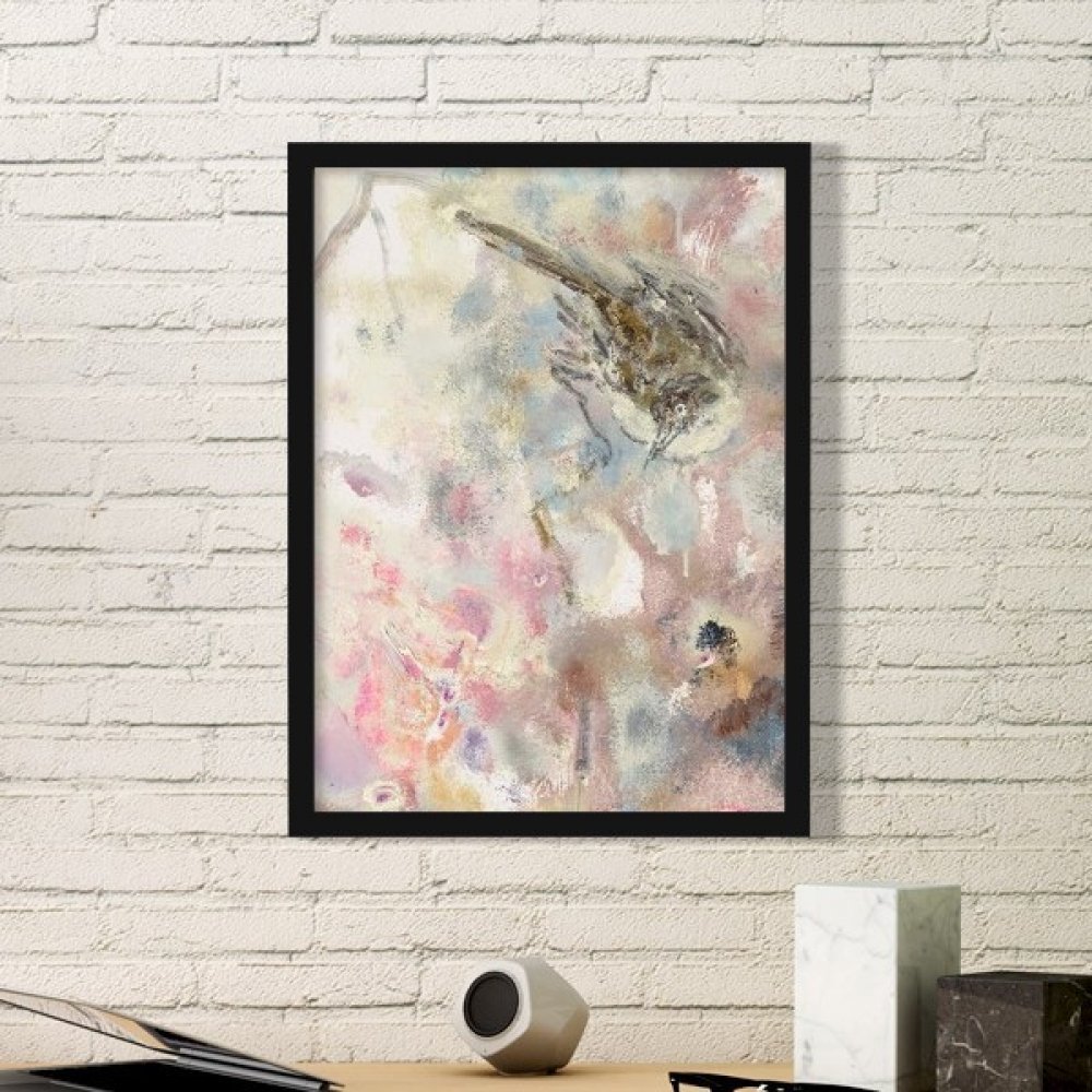 Peinture Janvier Lotus Xjj pour une décoration de salon zen