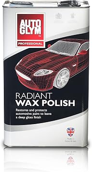Autoglym Radiant Wax 5ltr Super Resin Polish Free 500ml Polish Bottle