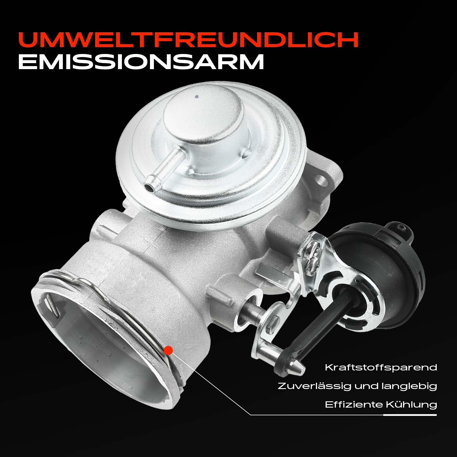 Frankberg AGR-Ventil Abgasrückführung Diesel für A4 A6 Galaxy A-l-h-a-m-b-r-a Superb I M-u-l-t-i-v-a-n V P-a-s-s-a-t S-h-a-r-a-n Transporter V 1.9L 2000-2010 038131501J