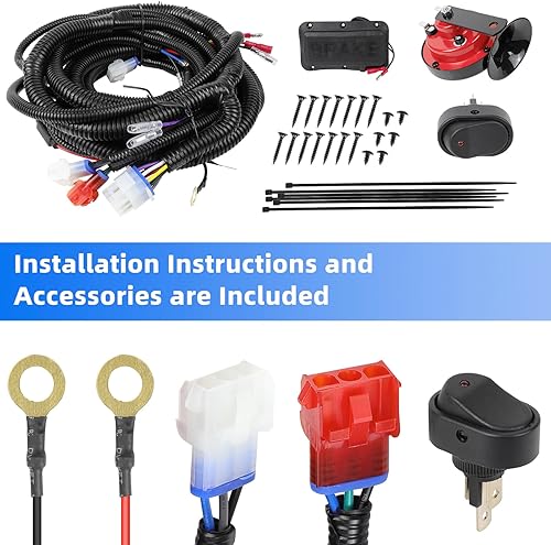 Miniatura 4 de KAKSEY Kits de luces traseras LED para carrito de golf compatibles con EZGO TXT 1996-2013 Carros de gas y eléctricos (12 V), kit de luces para