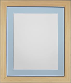 FRAMES BY POST - Marco de Fotos y póster (plástico y Cristal, 30 x 20 Pulgadas), Color Azul