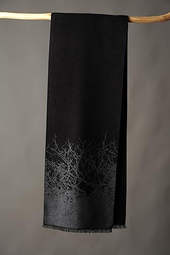 Miniatura 3 de CUDDLE DREAMS Bufandas de seda para hombres para el invierno, 100% seda de morera cepillada, lujosamente suaves y cálidas, empaquetadas en una caja