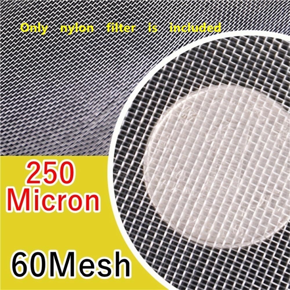 Tela de filtro de malla Filtro de malla nailon 20/30/40-500 mm, 830-25 micras, for vino, agua, pintura y filtración industrial(10M*60MESH)