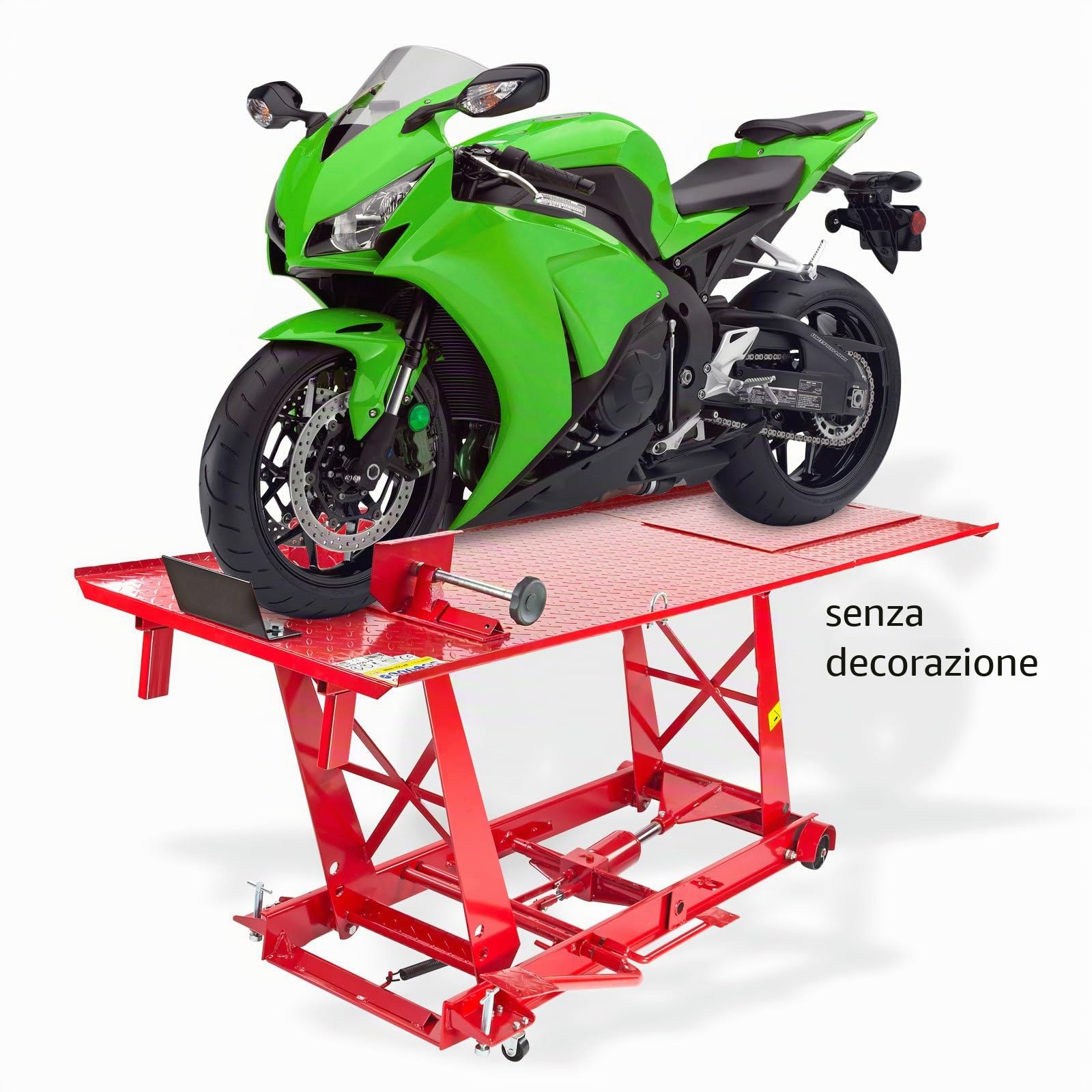 DEMA - Ponte Sollevatore trasportabile per Moto, 24359, da 454 kg