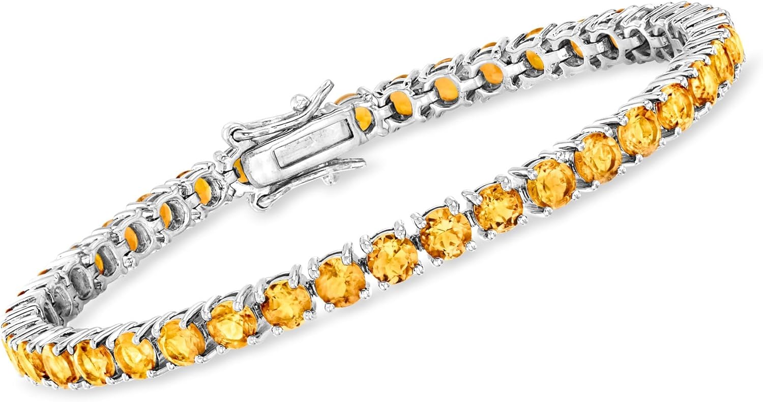 Ross-Simons Gemstone Tennis Bracelet in Sterling Silver