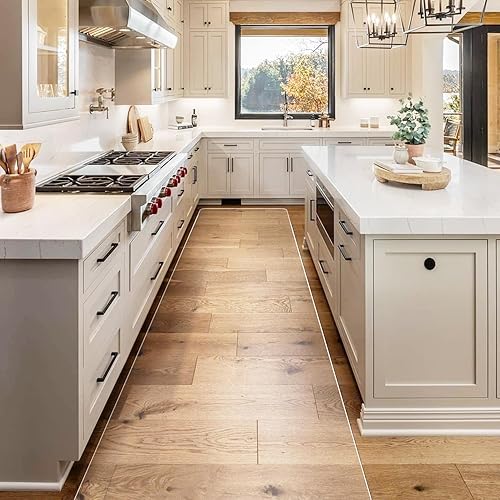 Miniatura 1 de SALLOUS Alfombra de pasillo de 2 x 12 pies, antideslizante y impermeable, alfombra de pasillo para lavandería, entrada, dormitorio, sala de estar,