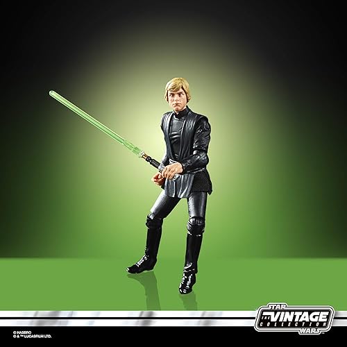 Miniatura 4 de Star Wars - Figura de Luke Skywalker (Jedi Knight), colección Star Wars The Vintage Collection, a escala, de 3.75 pulgadas (9.52 cm), figura de la