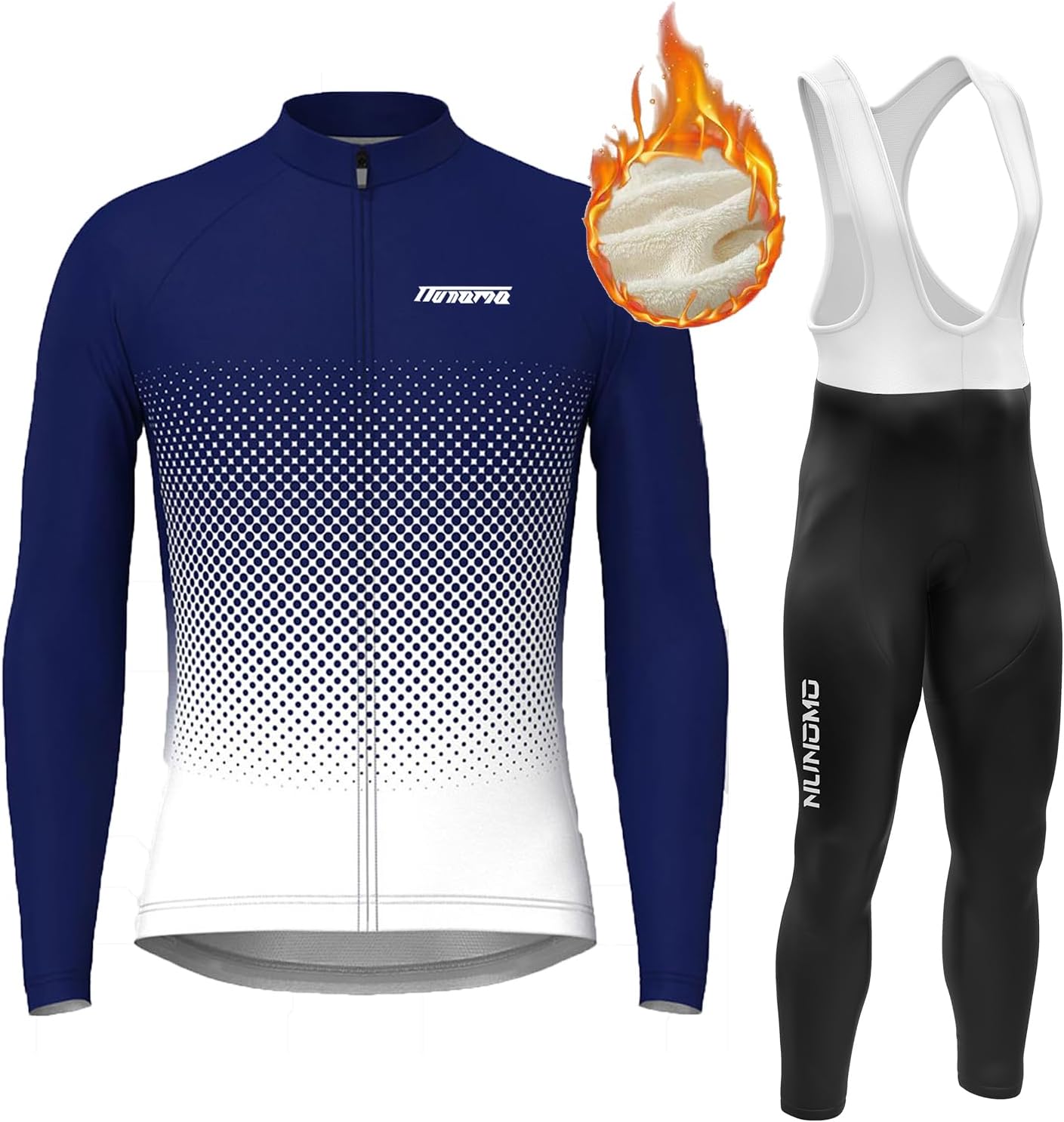 Fietskleding voor heren, winter, fleece, thermo-fleece