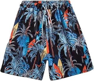 NHNKB Shorts Men's Hawaii Casual Shorts for Men Shorts Sports Shorts Men Fashion Casual Shorts Holiday Seaside Beach Shorts Casual Cool Shorts Shorts