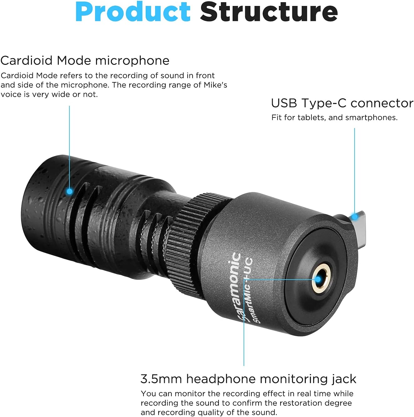 Flаѕh Dеаlѕ - 80% оƒƒ Saramonic Android USB Type-C Smartphone Microphone with 3.5mm Monitor, Cardioid Shotgun Mic for Samsung Galaxy Pixel, Tablet Livestream Vlogging Podcast Video Recording (USB-C) 🔥 Flаѕh Sаlе Saramonic Android USB Type-C Smartphone Microphone with 3.5mm Monitor, Cardioid Shotgun Mic for Samsung Galaxy Pixel, Tablet Livestream Vlogging Podcast Video Recording (USB-C)