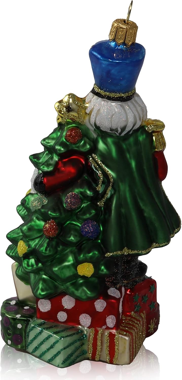 Limited Edition Kurt Adler Christmas Ornaments - Nutcracker, Hand Blown Glass, Made in Poland