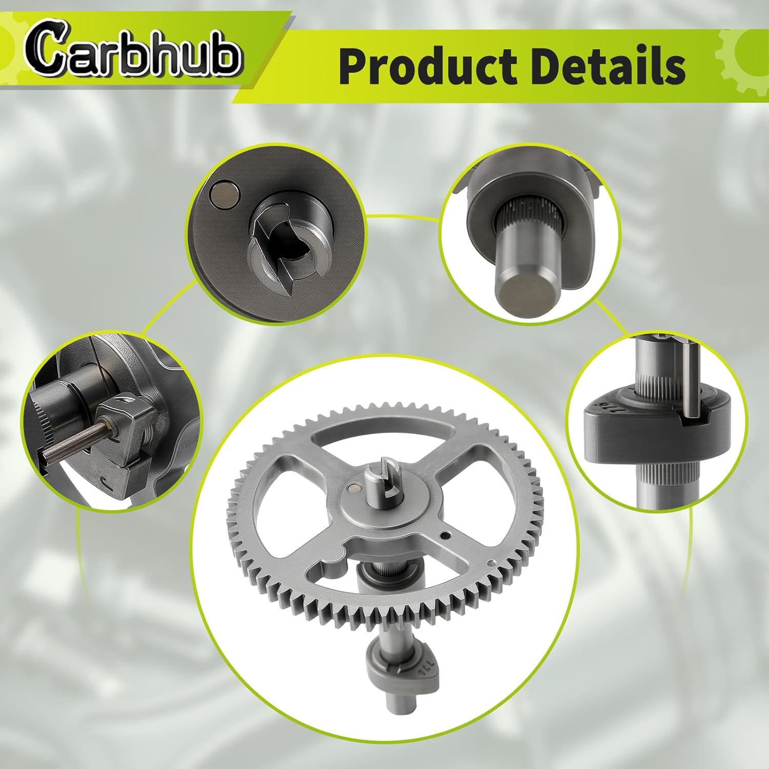Carbhub 793880 Camshaft for 84005207 793583 792681 791942 795102 Camshaft Kit with 697110 Gasket, 795387 Oil Seal