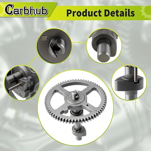 Miniatura 5 de Carbhub 793880 Árbol de levas para 84005207 793583 792681 791942 795102 Kit de árbol de levas con junta 697110, sello de aceite 795387