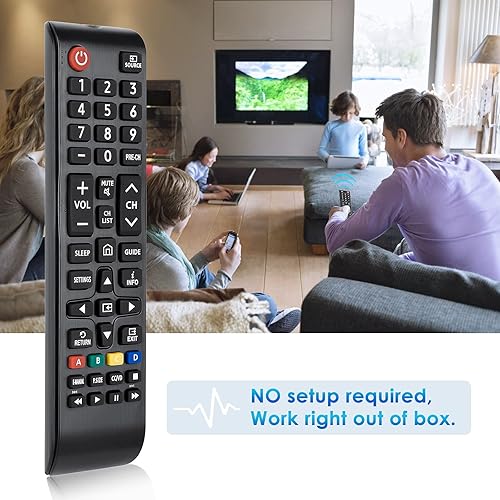 Miniatura 3 de BN59-01301A - Control remoto universal de repuesto compatible con televisores inteligentes Samsung, LED, LCD, HDTV, 3D (actualizado desde