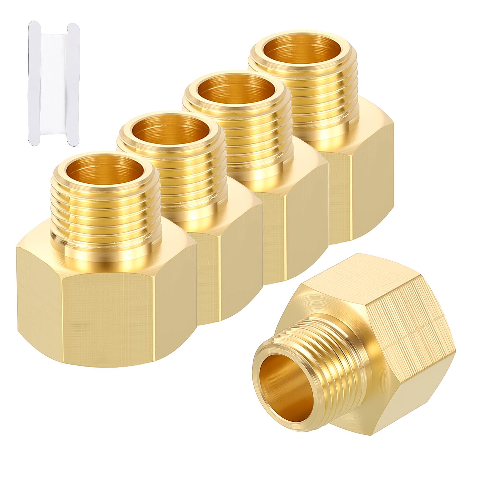 Adaptateur FeMale vers mâle 1/2 x 3/8 NTP pour transfert de fluide Lot de 5