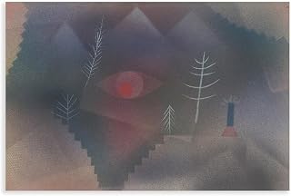 DJIYH Paul Klee - Glance of A Landscape Vintage Abstract Painting Poster for Room Aesthetics Canvas Wall Art And Print 24x36inch(60x90cm)