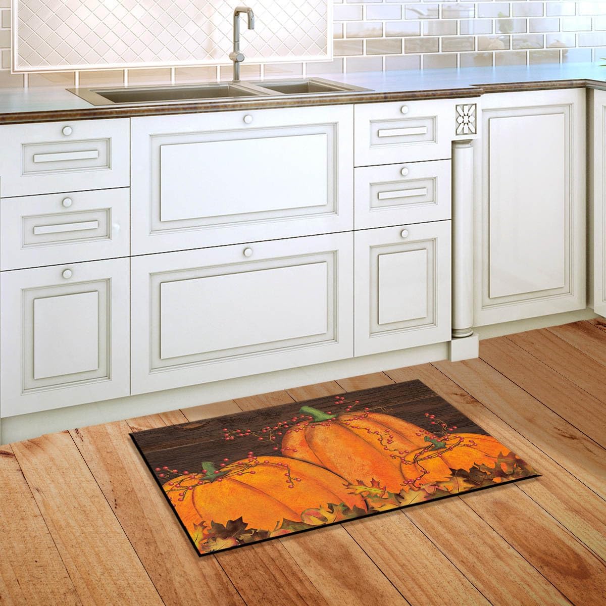 Briarwood Lane Rustic Pumpkin Patch Fall Doormat