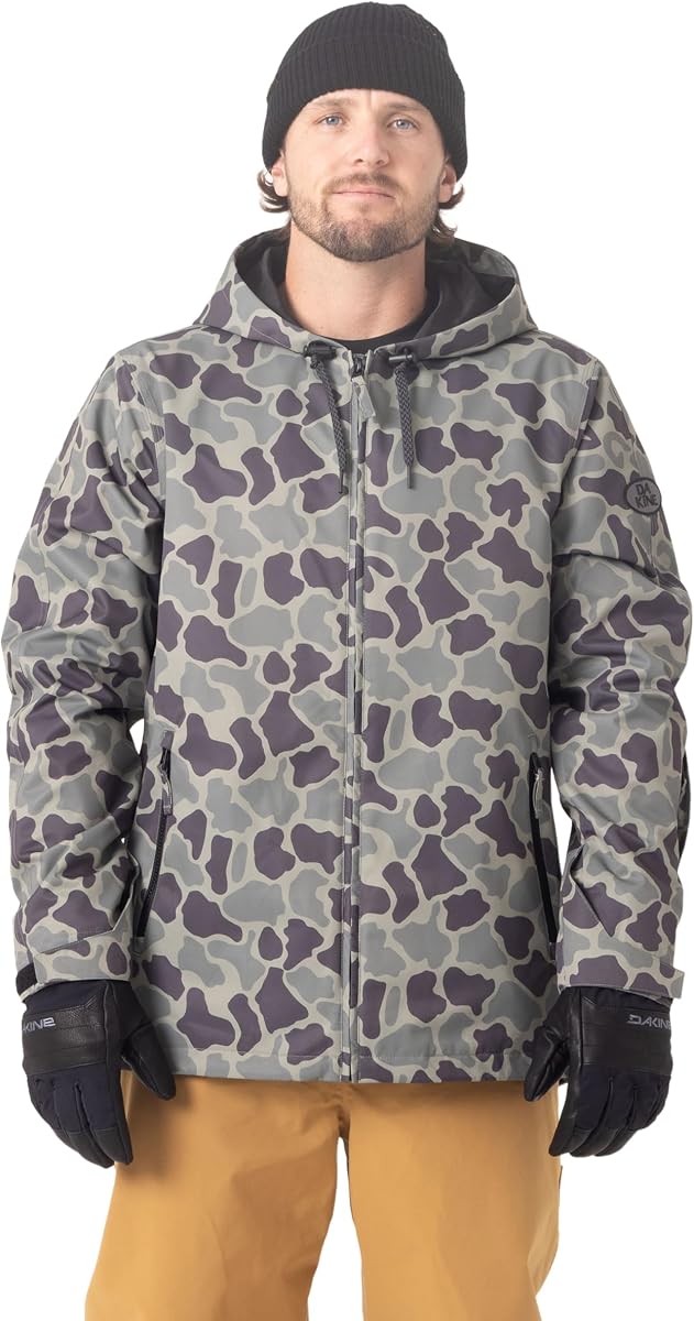 Dakine Men's Staple Insulated Snow Jacket, 10k Waterproof Ski-snowboard Jacket, Seam Sealed