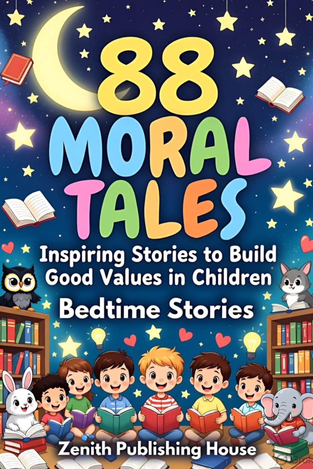 88 MORAL TALES: Inspiring Bedtime Stories to Build Good Values in Children
