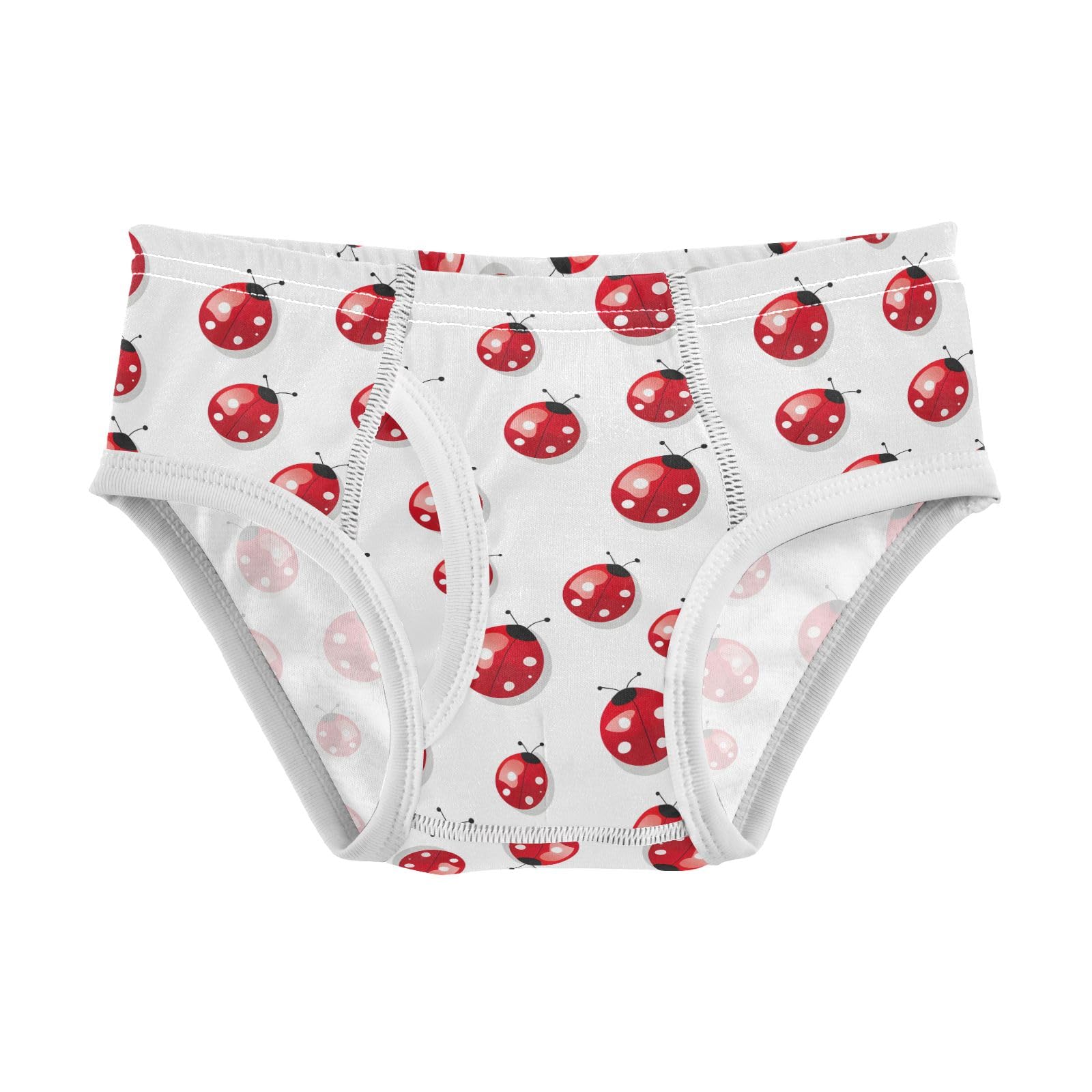 Boys Exclusive Briefs Toddler Underwear 95 Combed Cotton Boxerbriefs 2T Animal Ladybug Tile