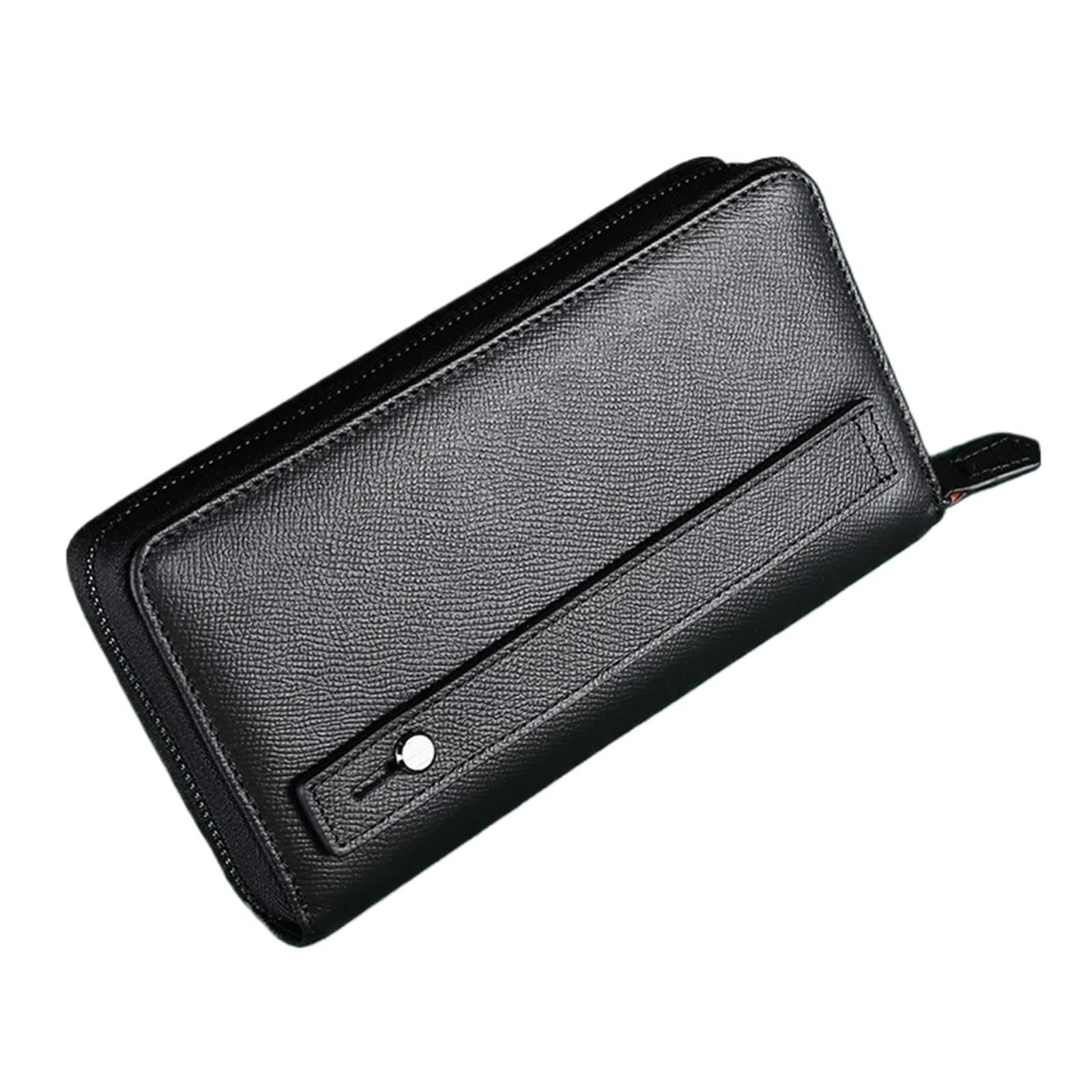 Handgelenktasche Herren Große Kapazität Herrenhandtasche Weiche Leder Clutch Für Männer